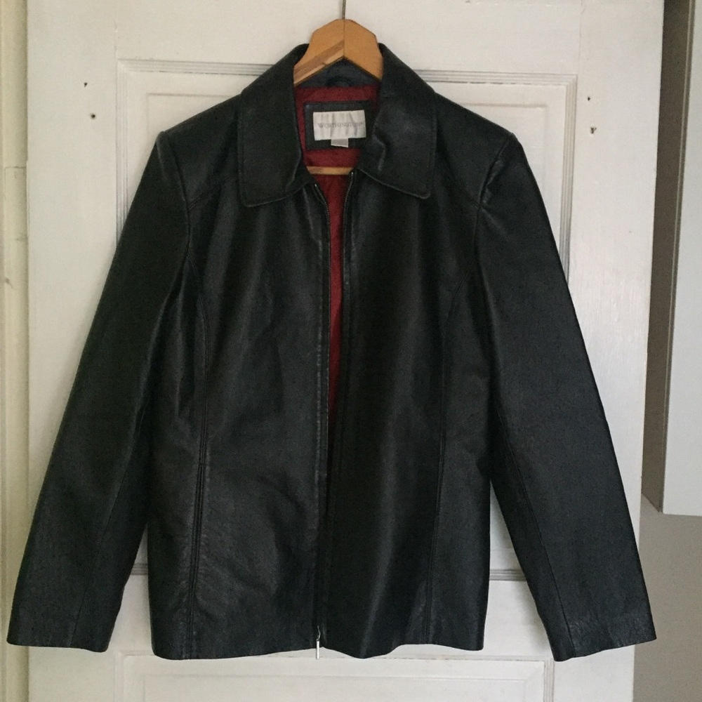Real Black Leather Jacket